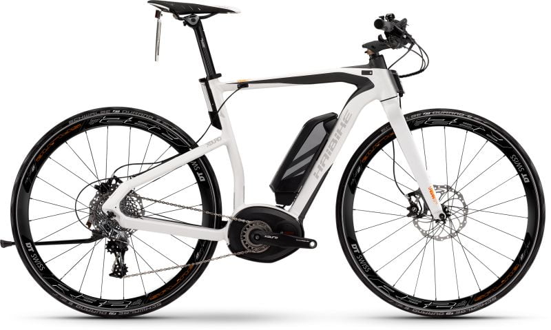 Электровелосипед Haibike Xduro Urban S RX 500Wh Белый original 2017 Электровелосипед Haibike Xduro Urban S RX 500Wh Белый original 2017