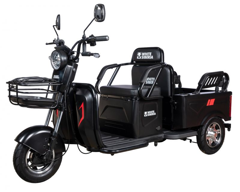 Электротрицикл WHITE SIBERIA SIBTRIKE Max 2000W (Витринный образец без пробега) Электротрицикл WHITE SIBERIA SIBTRIKE Max 2000W (Витринный образец без пробега)