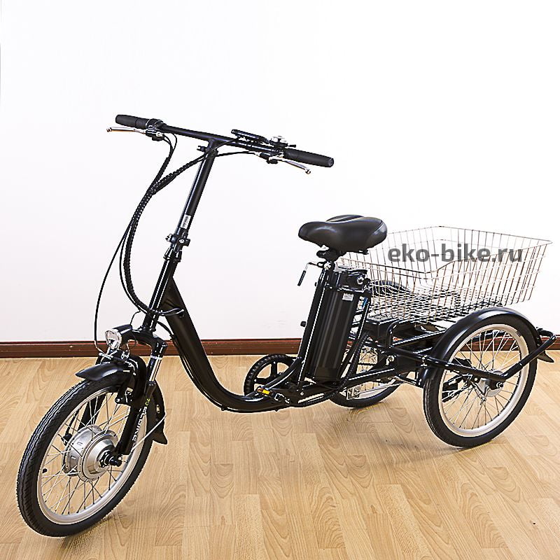 Электровелосипед трехколесный Elbike Farmer Vip 700W 48В 10,4Ач Электровелосипед трехколесный Elbike Farmer Vip 700W 48В 10,4Ач