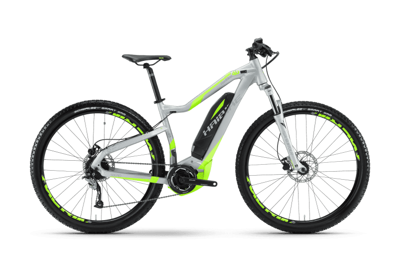 Электровелосипед Haibike Sduro HardNine 4.0 400Wh 9-Sp Acera (silver) Серебристый original 2017 Электровелосипед Haibike Sduro HardNine 4.0 400Wh 9-Sp Acera (silver) Серебристый original 2017