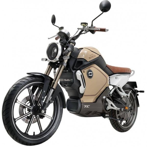 Электробайк White Siberia Super Soco TC