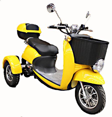 Трехколесный электроскутер Vespa Pro 60v 20Ah 1000w Трехколесный электроскутер Vespa Pro 60v 20Ah 1000w