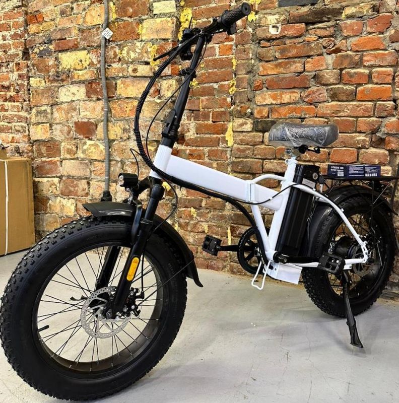 Электро фэтбайк E-bike Big Boy PRO 500w Белый Электро фэтбайк E-bike Big Boy PRO 500w Белый
